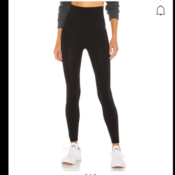 NWOT Free People Movement Good karma leggings size m/l color washed black - Picture 4 of 9